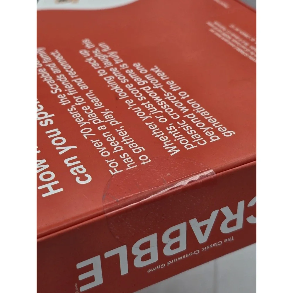 Scrabble The Classic Crossword Board Game - Family Fun for Ages 8+,‎ 2-4 Players